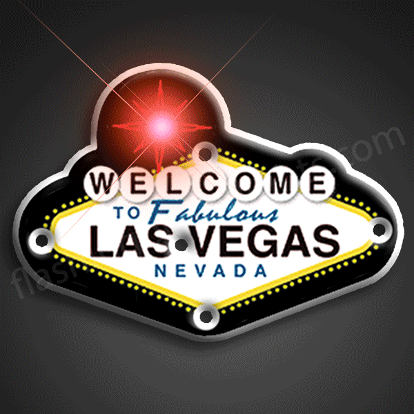 LED Pins to Las Vegas Flashing Pins for your next casino