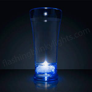 Blue Pilsner Light Up Glasses - SKU NO: 10244