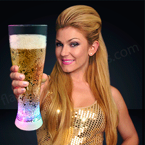 Tall Pilsner Lighted Glasses - SKU NO: 10898
