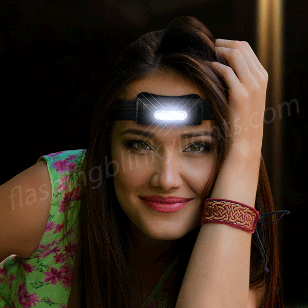 Wearable LED Head Light, Hands Free Lighting from