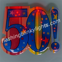 50! Light Up Body Light - SKU NO: 11140