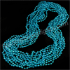 7mm Blue Disco Ball Mardi Gras Beads (NON LIGHT UP) - SKU NO: 11004