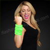 8 inch GREEN Glow Bracelets (ORDER IN LOTS OF 25 ONLY) - SKU NO: 10615