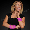 8 inch PINK Glow Bracelets (ORDER IN LOTS OF 25 ONLY) - SKU NO: 10617