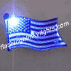 American Flag Flashing Pin Blinkies - SKU NO: 10195