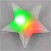 Aurora Star Light Color Change Pins - SKU NO: 10038