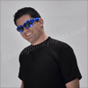 Blue Flashing Sunglasses - SKU NO: 10684