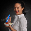 Blue LED Light Up Forks for Special Events - SKU NO: 11452-F