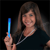 NEW! Waterproof Blue Light Sticks On Lanyards - SKU NO: 11729-BL