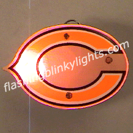 Chicago Bears Flashing Pins - SKU NO: 10417