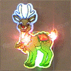 Christmas Flashing Pins Assorted Pack 1 - SKU NO: 11374
