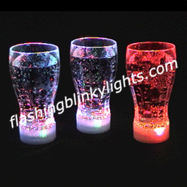 Light Up Cola Glasses - SKU NO: 10489-BOXED