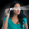 NEW! Compact Black Flashlight with Bright White LEDs - SKU NO: 11747-BK