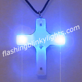 Cross Necklace Light Up Jewelry - SKU NO: 10084