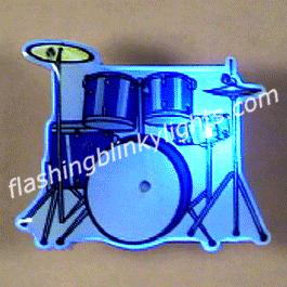 Drum Set Blinky Lights - SKU NO: 10552