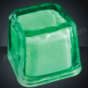 Hollywood Ice Light Up Green Ice Cubes, Patent #D552,633S - SKU NO: 10725-GN