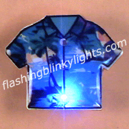 Hawaiian Shirt Blinking Lights - SKU NO: 10580