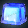 Hollywood Ice Light Up Blue Ice Cubes, Patent #D552,633S - SKU NO: 10725-BL