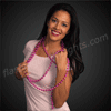 NEW! Hot Pink Faux Pearl Extra Long Beads (NON LIGHT UP) - SKU NO: 11511