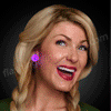 Jade / Purple / Yellow Blinking LED Clip On Pins - SKU NO: 11553