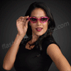 NEW! LED Bright Pink Sunglasses - SKU NO: 11662