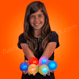 LED Soft Spike Air Bounce Balls - SKU NO: 11716