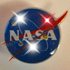 LED NASA Pin with Blinking Space Lights - SKU NO: 11669