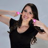 LED Pink Flash Glow Rings - SKU NO: 11476-PK