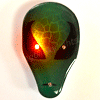LED Space Alien Face Body Light Pins - SKU NO: 11660