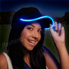 Light Up Black Baseball Cap with BLUE LEDS - SKU NO: 11056