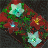 Light Up Flower Christmas Poinsettias - Assorted Red & White - SKU NO: 11754