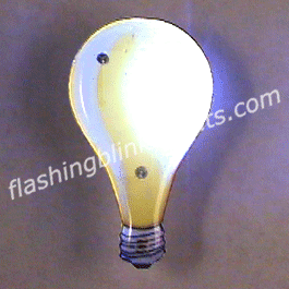 Light Bulb Blinky Pins - SKU NO: 10607