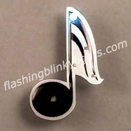 Music Note Flashing Lights - SKU NO: 10731