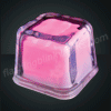 Hollywood Ice Light Up Pink Ice Cubes, Patent #D552,633S - SKU NO: 10725-PK