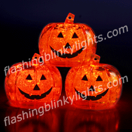 Pumpkin Lighted Ice Cubes - SKU NO: 10693