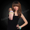 LED Rainbow Spiral Bangle Bracelets - SKU NO: 10480-SPR