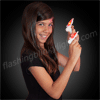 Red LED Miniature Space Gun with Multiple Sound Effects - SKU NO: 11749-RD
