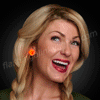 Red / Red Blinking LED Clip On Pins - SKU NO:11560