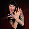 Scary Eyes Light Up Flashing Soft Rings - SKU NO: 11513