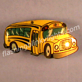 School Bus Flashing Pins - SKU NO: 10638