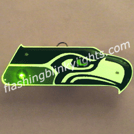 Seattle Seahawks Flashing Blinky Lights - SKU NO: 10446