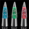 HOT! Shake & Sparkle Light Up Mini Rocket Lamps (Silver Shell) - SKU NO: 10792-SL