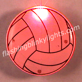 Volleyball Flashing Pins - SKU NO: 10690