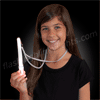 NEW! Waterproof White Light Sticks On Lanyards - SKU NO: 11729-WT