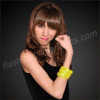 HOT! Yellow Glow Thick Bracelet Bangles (ORDER IN LOTS OF 25 ONLY) - SKU NO: 11581-YL