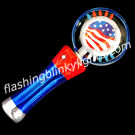 Light Up Magic Spinning American Flags - SKU NO: 11011