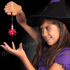 Flashing Acrylic Tarantula Spider LED Necklaces - SKU NO: 11344
