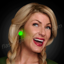 Jade / Jade Blinking LED Clip On Pins - SKU NO: 11550