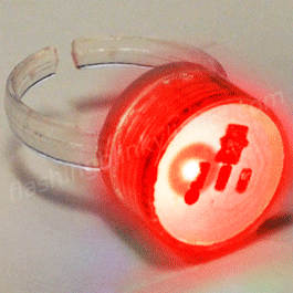Flashing Rings Red / White / Blue - SKU NO: 10213