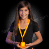 Light Up Pumpkin and Happy Halloween Lanyard - SKU NO: 11204